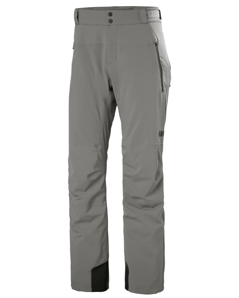 Concrete Coloured Helly Hansen Mens Alpha Lifaloft Insulated Ski Pants on white background
