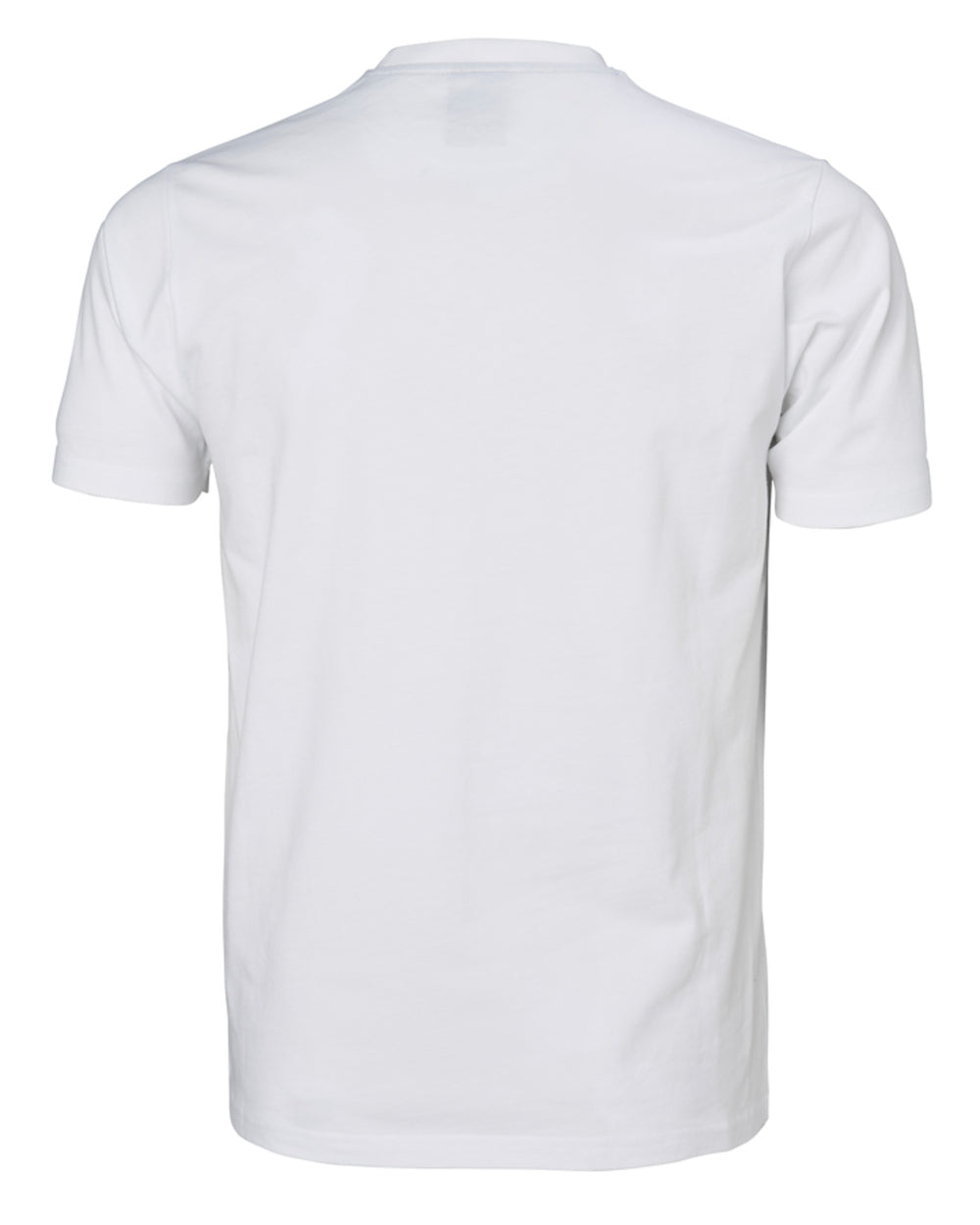 White Helly Hansen Mens Box T-Shirt 2.0 on white background