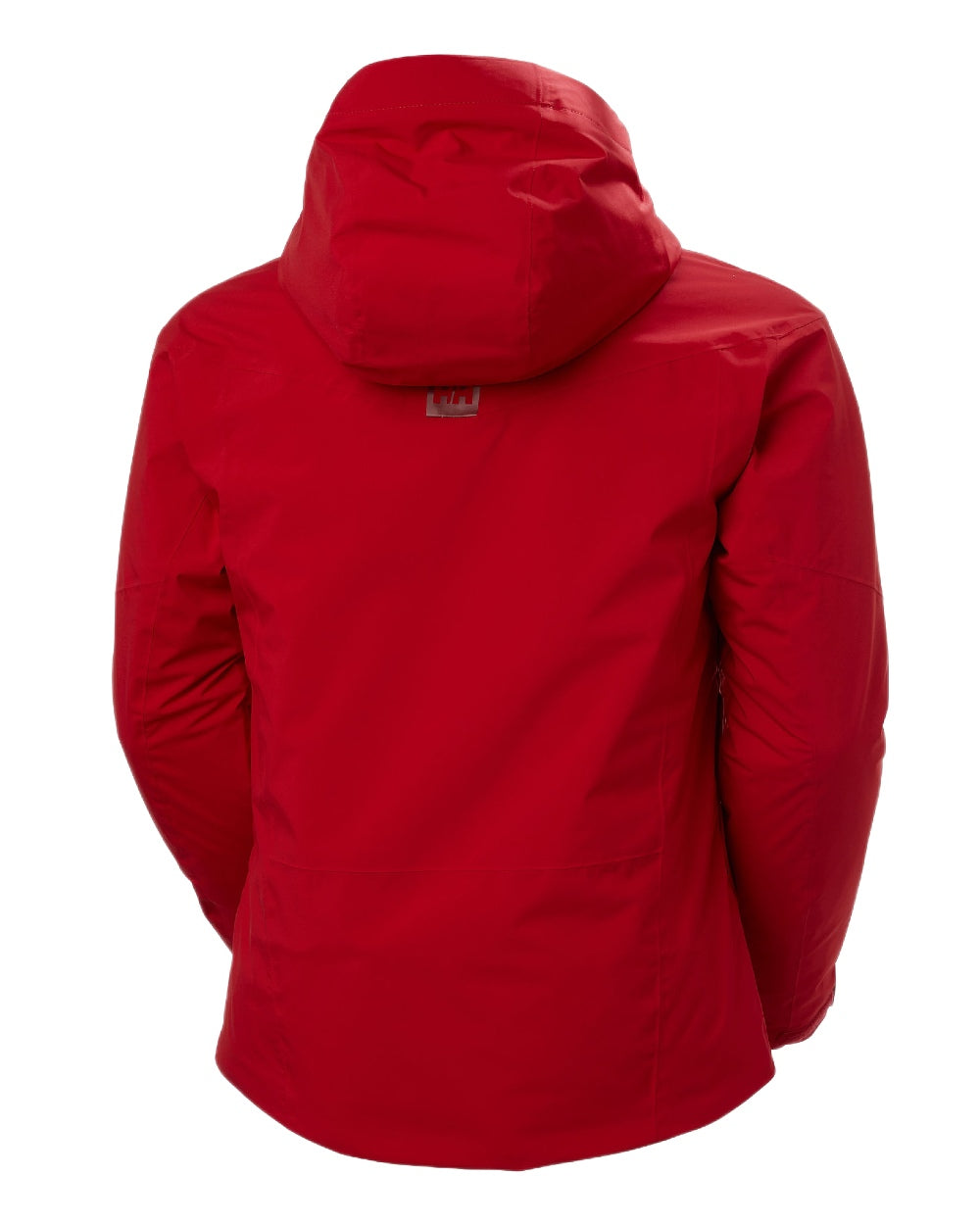 Red Coloured Helly Hansen Mens Carv Lifaloft 2.0 Jacket on white background