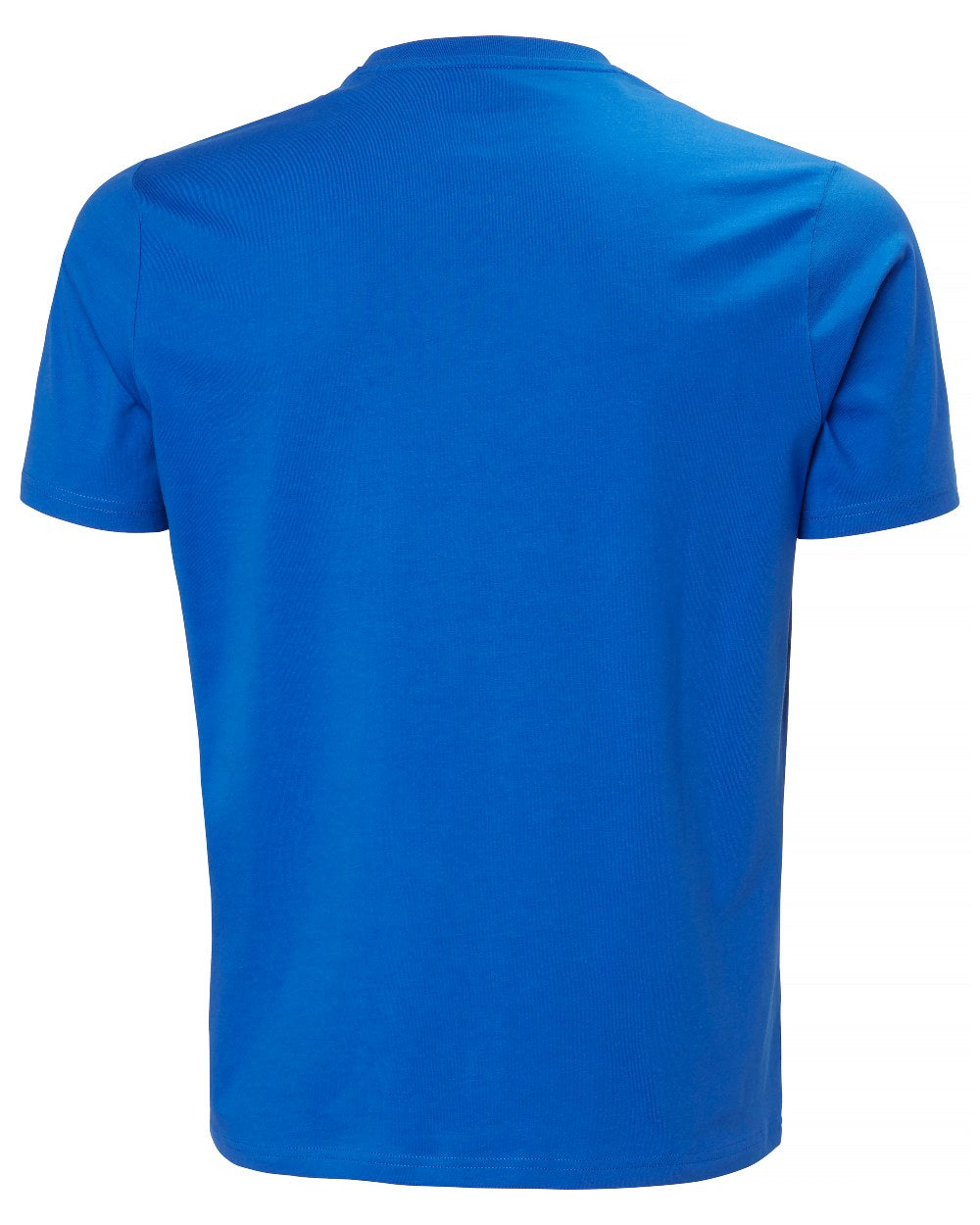 Cobalt coloured Helly Hansen Mens Core Graphic T-Shirt 2.0 on white background