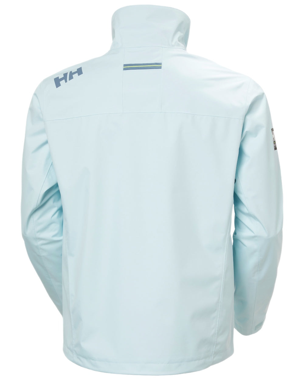Barely Blue Coloured Helly Hansen Mens Crew Jacket 2.0 on white background