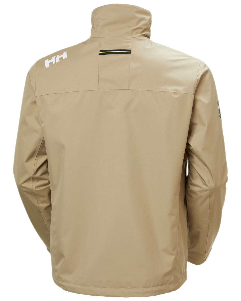 Pebble Coloured Helly Hansen Mens Crew Jacket 2.0 on white background