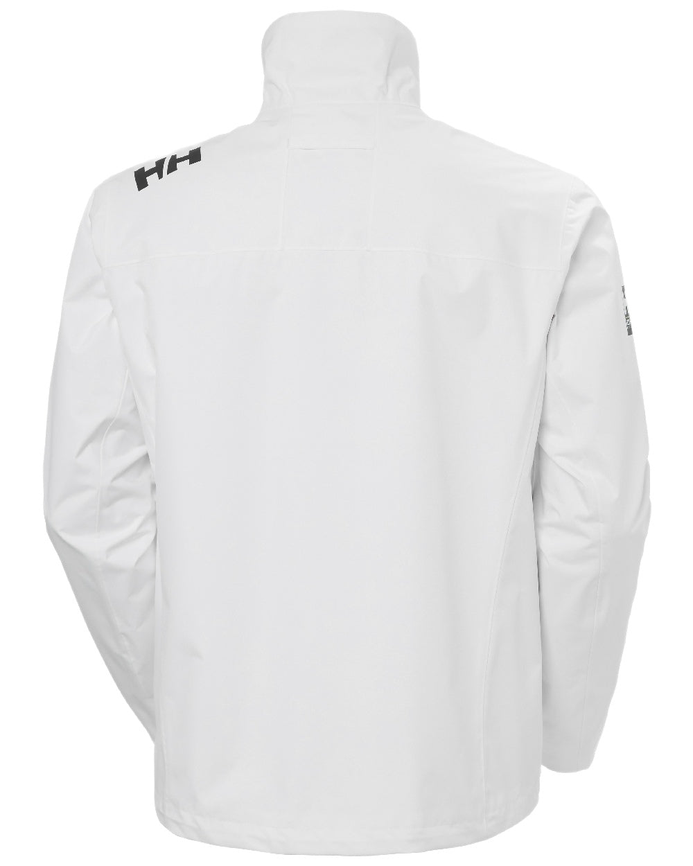 White Coloured Helly Hansen Mens Crew Jacket 2.0 on white background