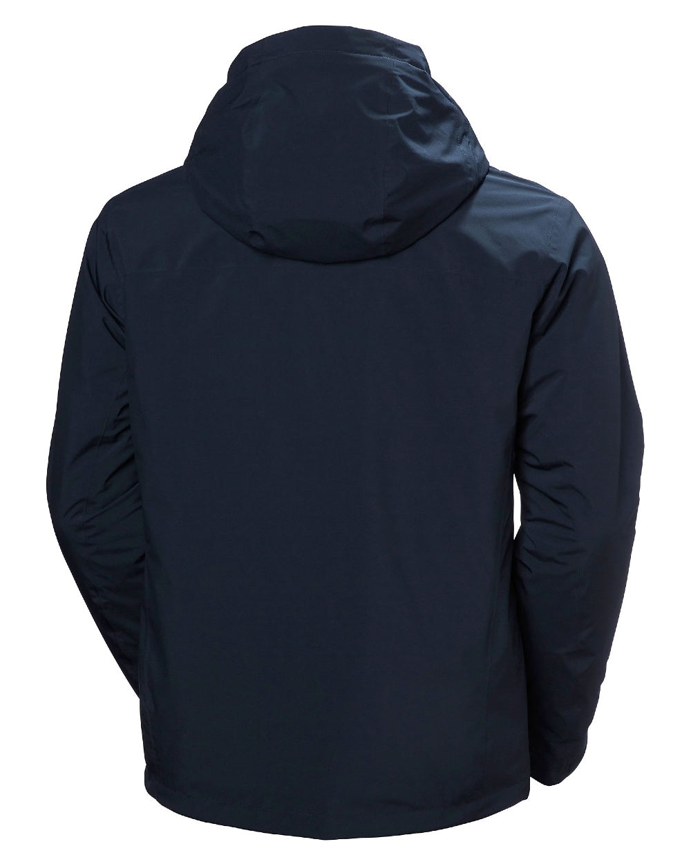 Navy Coloured Helly Hansen Mens Crewser Jacket on white background