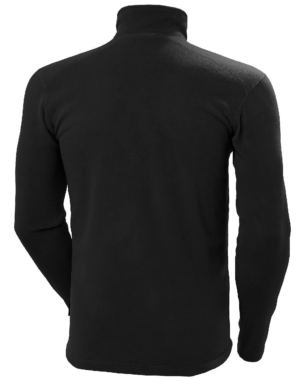 Black coloured Helly Hansen Mens Daybreaker Fleece Jacket on white background