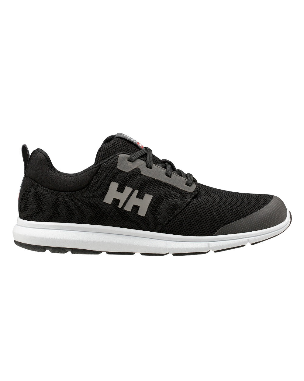 Black-White Coloured Helly Hansen Mens Feathering Shoes on white background