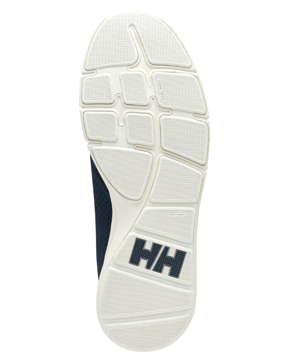 Navy Off White Coloured Helly Hansen Mens Feathering Shoes on white background