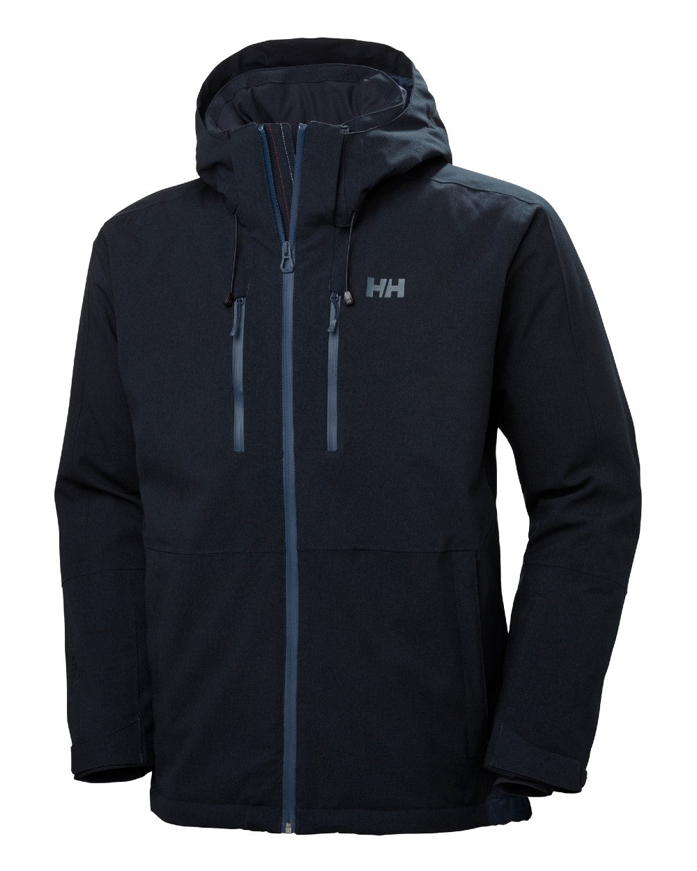 Navy Coloured Helly Hansen Mens Juniper 3.0 Jacket on white background