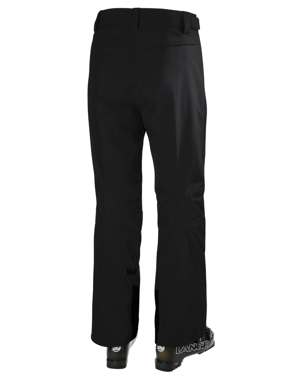 Black Coloured Helly Hansen Mens Legendary Insulated Ski Pants on white background
