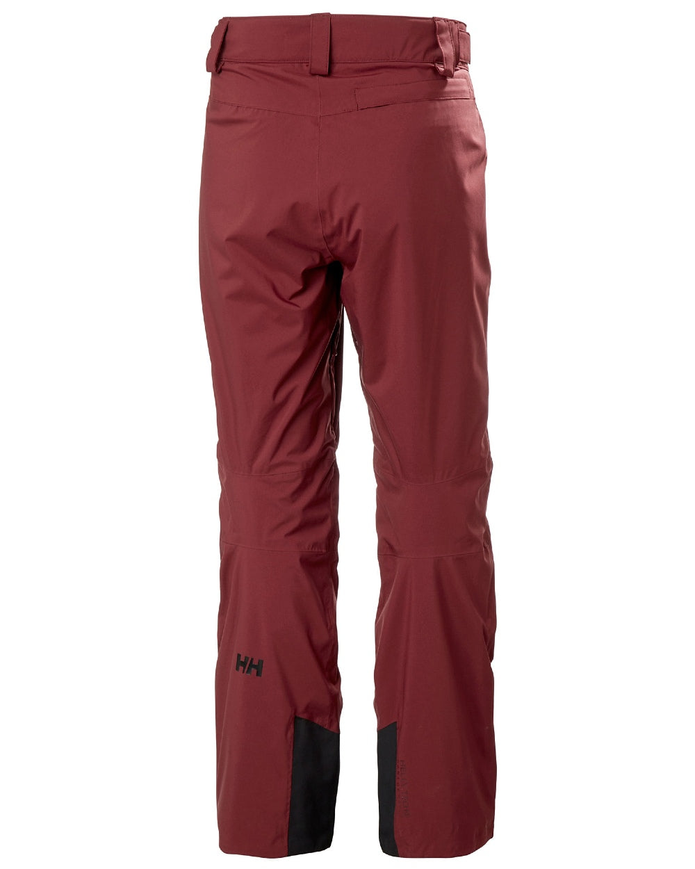 Mars Red Coloured Helly Hansen Mens Legendary Insulated Ski Pants on white background