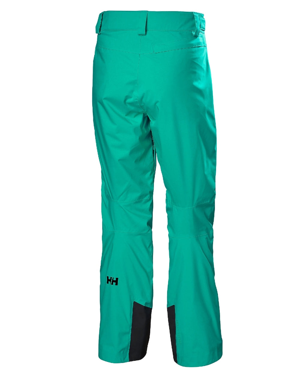 Signal Green Coloured Helly Hansen Mens Legendary Insulated Ski Pants on white background