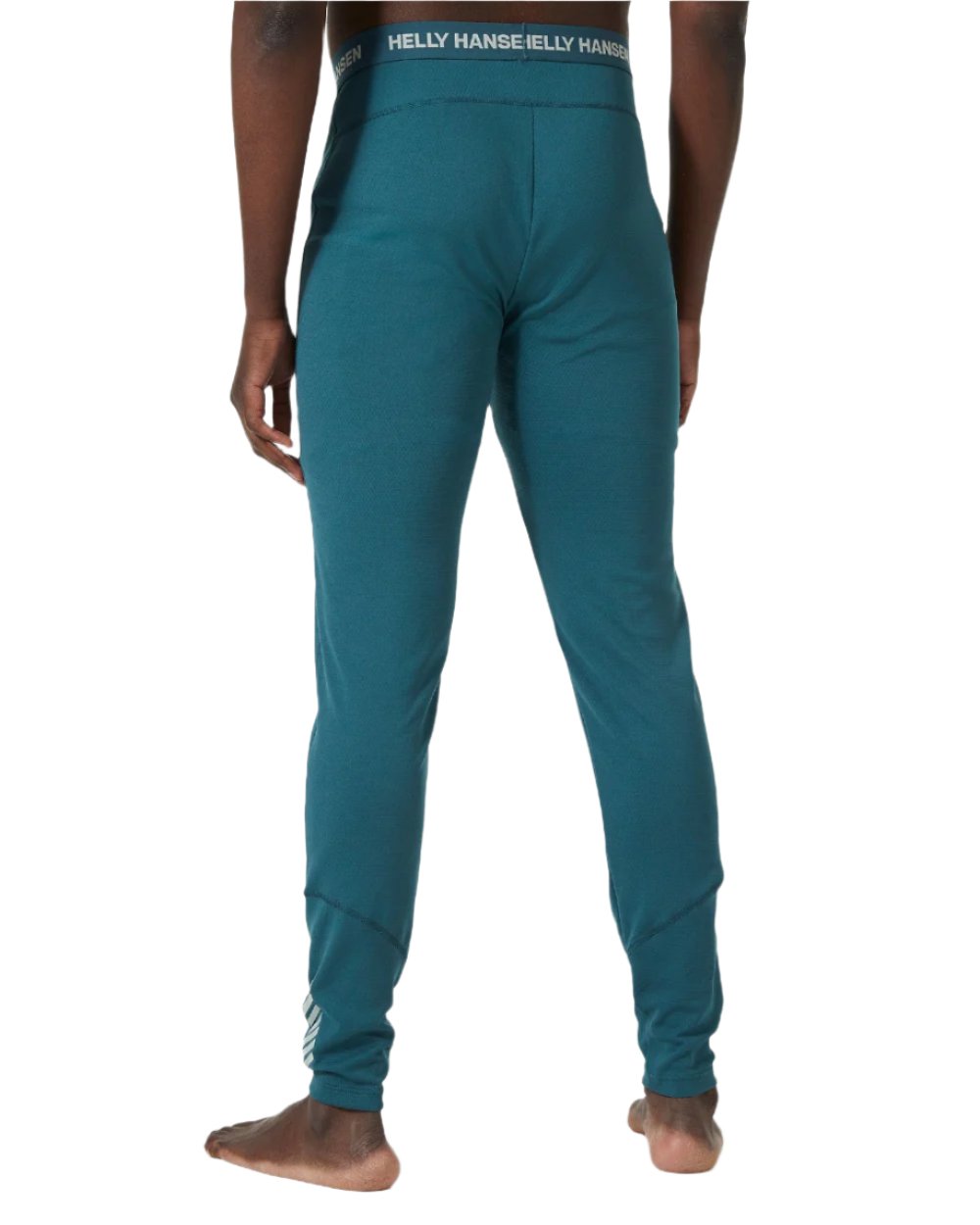 Dark Creek Coloured Helly Hansen Mens Lifa Active Base Layer Pants on white background