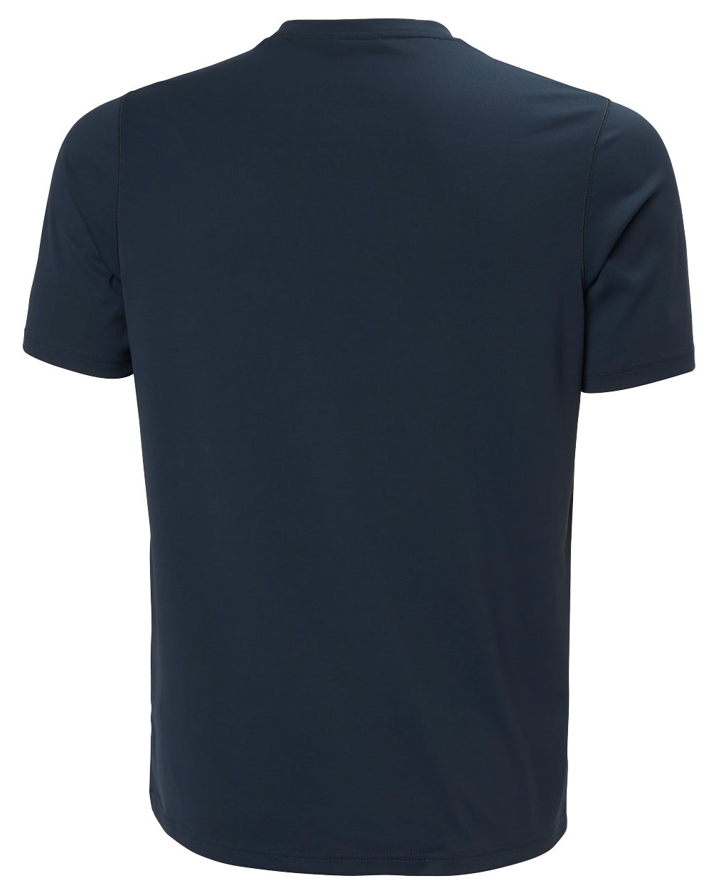 Navy coloured Helly Hansen Mens Lifa Active Solen T-Shirt on white background