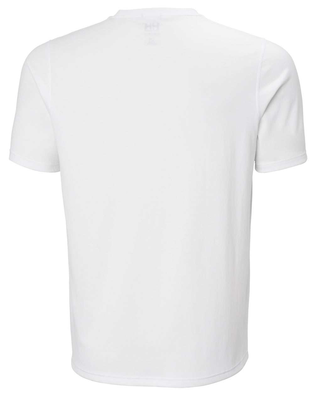 White coloured Helly Hansen Mens Lifa Active Solen T-Shirt on white background