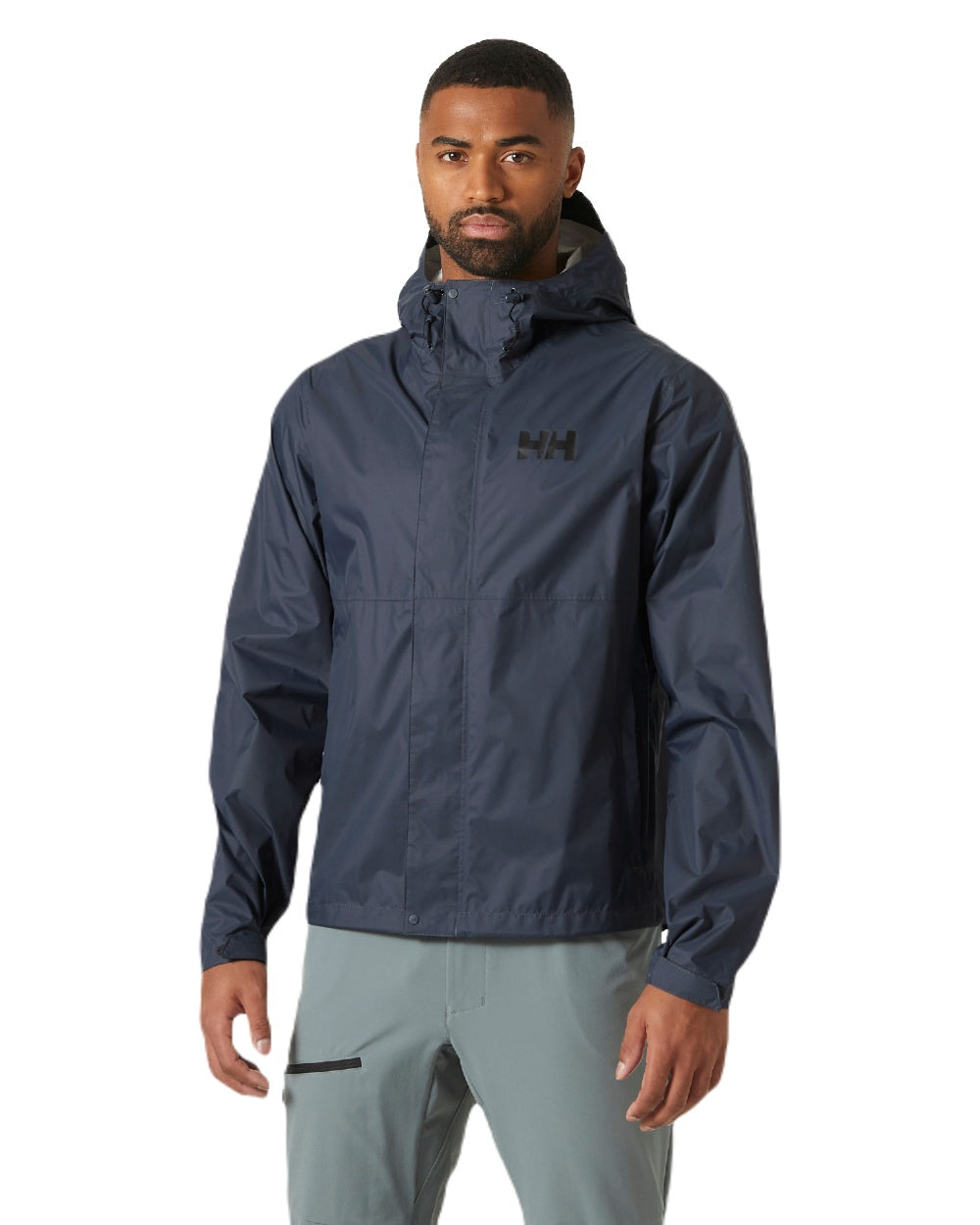 Alpine Frost coloured Helly Hansen Mens Loke Jacket 2.0 on white background