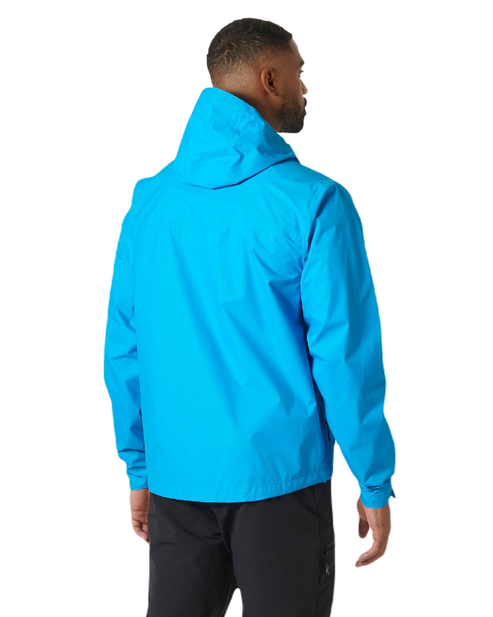 Cyan coloured Helly Hansen Mens Loke Jacket 2.0 on white background