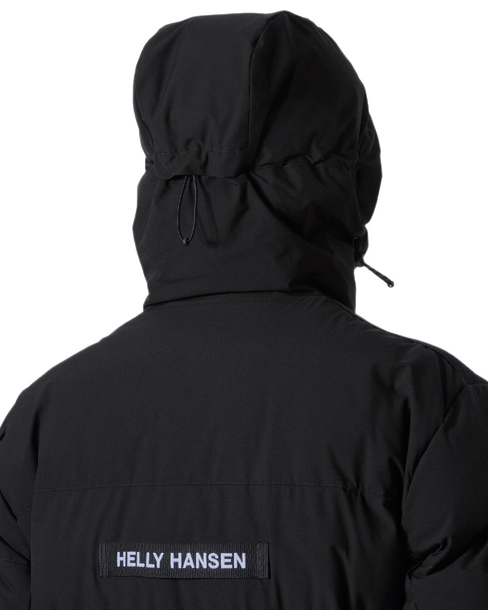 Black Coloured Helly Hansen Mens Patrol Puffy Jacket on white background