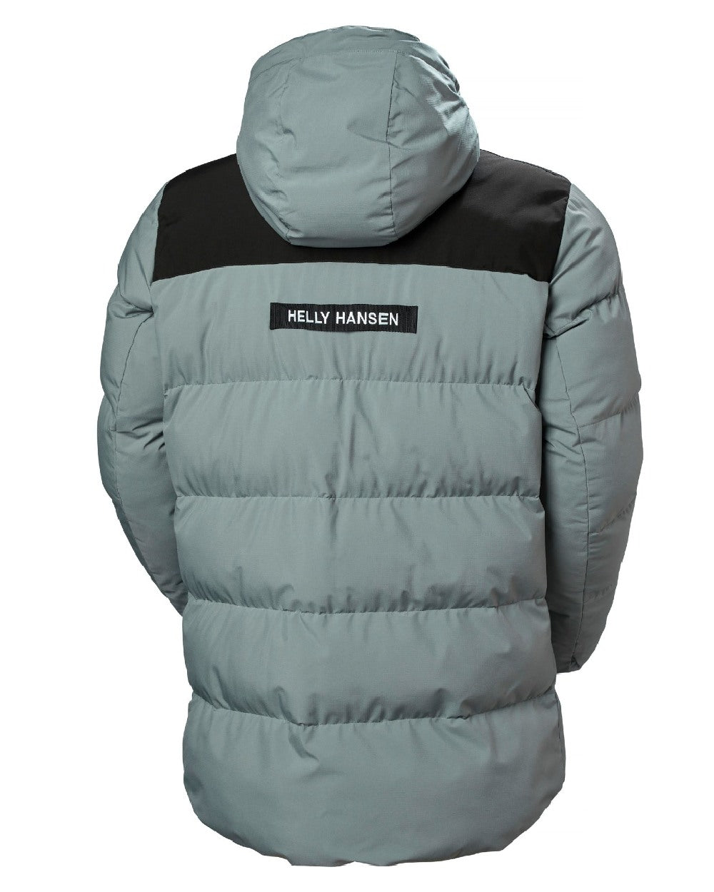 Grey Cactus Coloured Helly Hansen Mens Patrol Puffy Jacket on white background