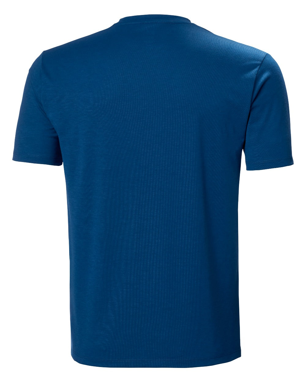 Deep Fjord coloured Helly Hansen Mens Skog Recycled Graphic T-Shirt on white background