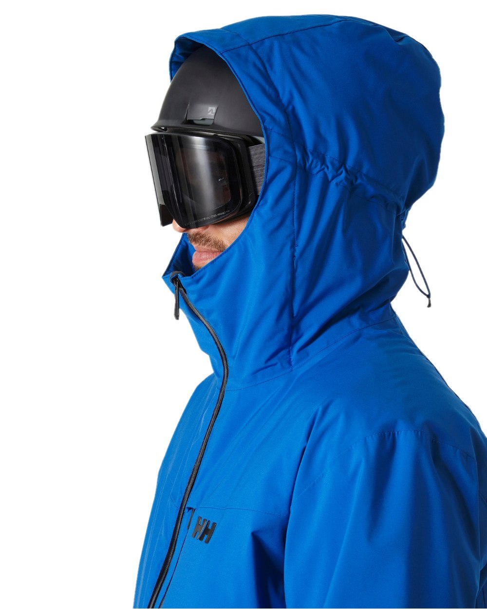 Cobalt 2 Coloured Helly Hansen Mens Swift Team Insulated Ski Jacket on white background