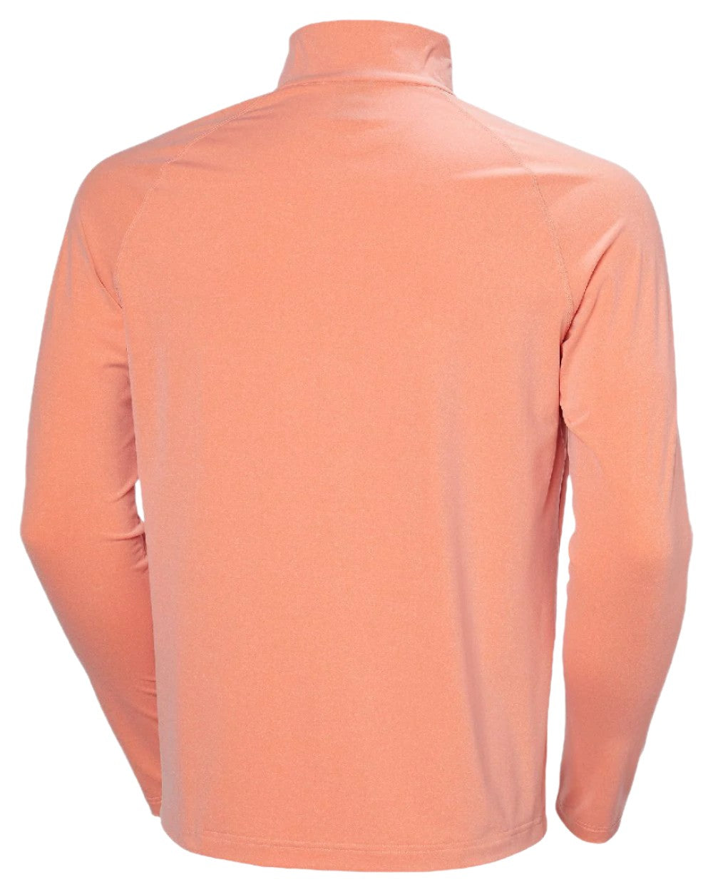 Bonfire Melange coloured Helly Hansen Mens Tyri Knit Half Zip Pullover on white background