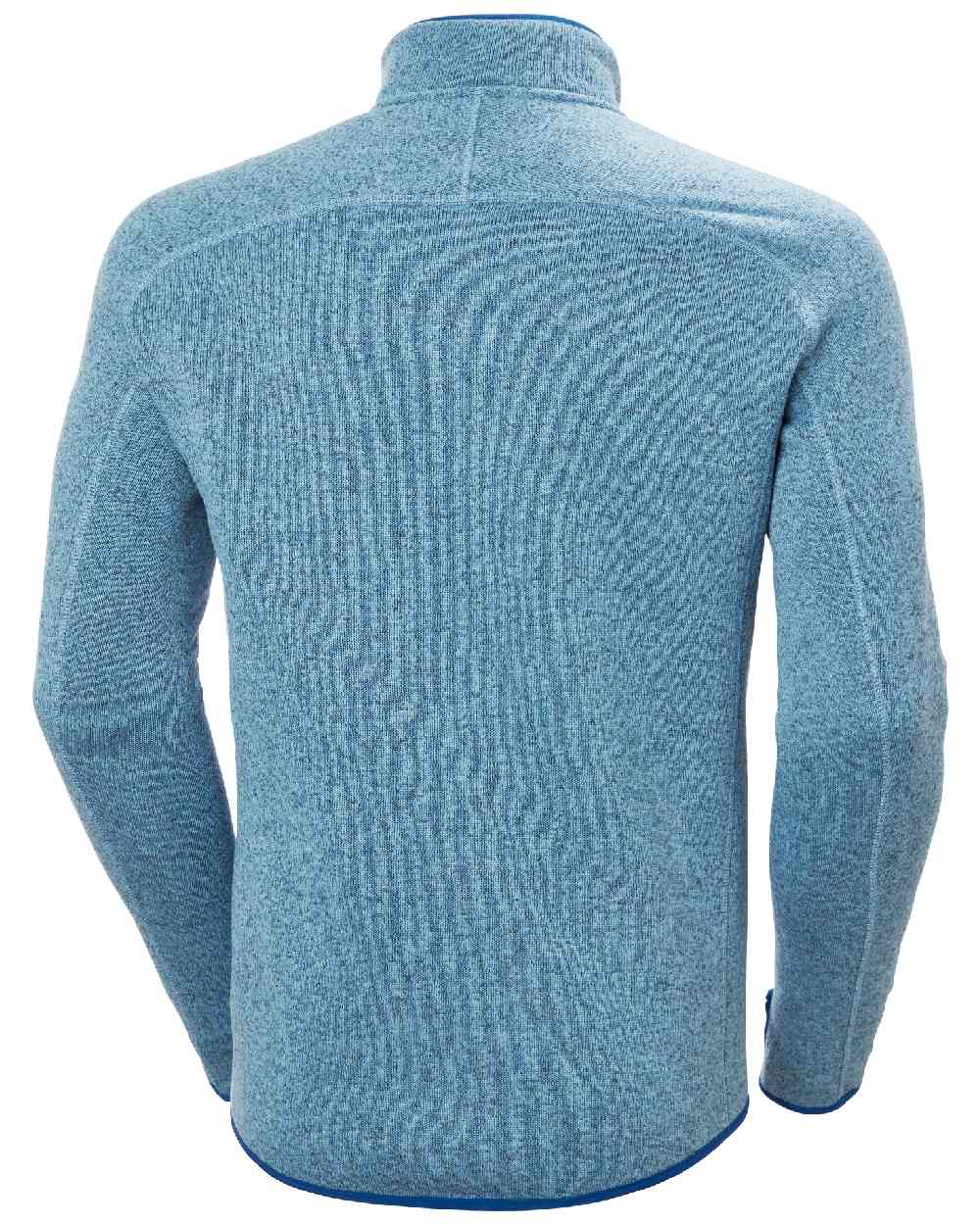 Blue Fog Coloured Helly Hansen Mens Varde Fleece Jacket 2.0 on white background