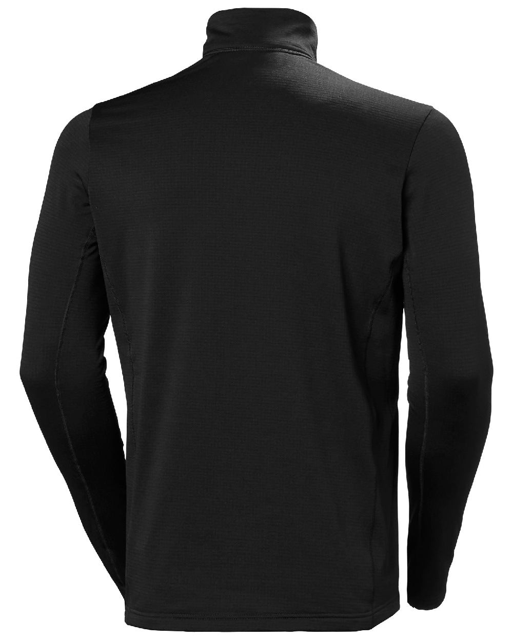 Black Coloured Helly Hansen Mens Versalite Fleece Jacket on white background