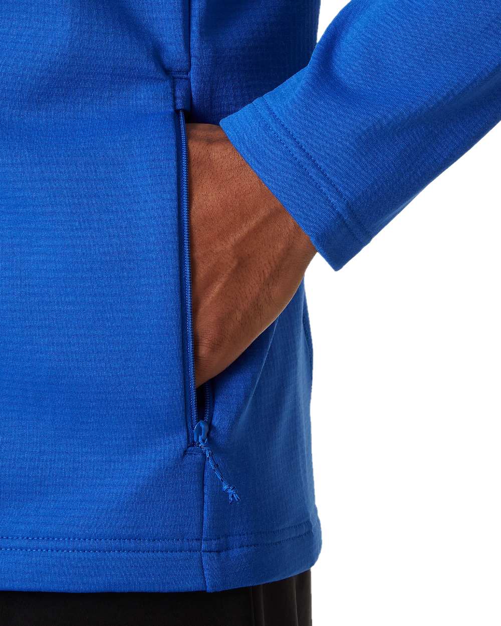 Cobalt 2 Coloured Helly Hansen Mens Versalite Fleece Jacket on white background