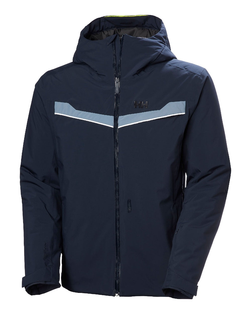 Navy Coloured Helly Hansen Panorama 2.0 Insulated Jacket on white background