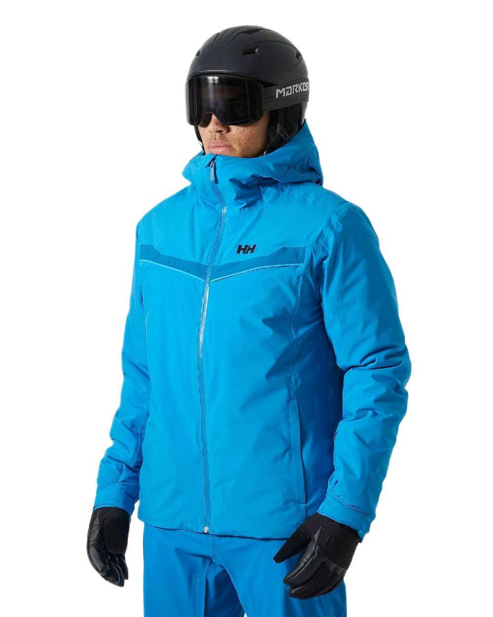 Neptune Blue Coloured Helly Hansen Panorama 2.0 Insulated Jacket on white background