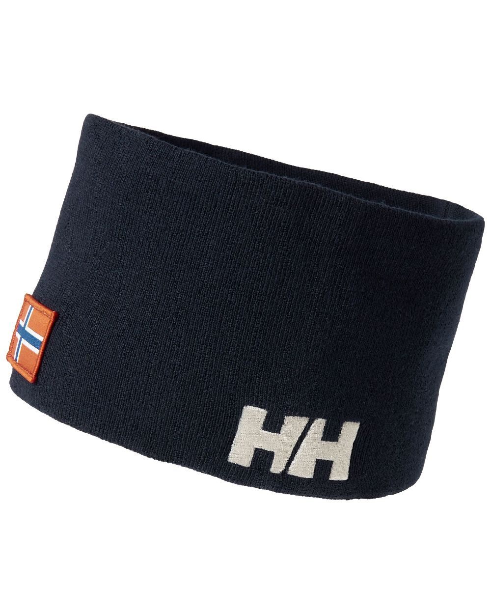 Navy Nsf Coloured Helly Hansen Team Headband on white background