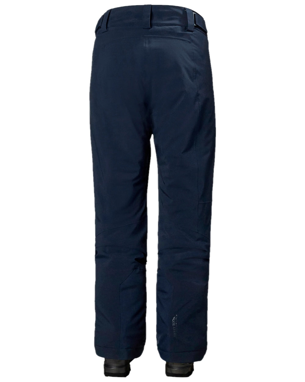 Navy Coloured Helly Hansen Womens Alphelia 2.0 Insulated Ski Pants on white background