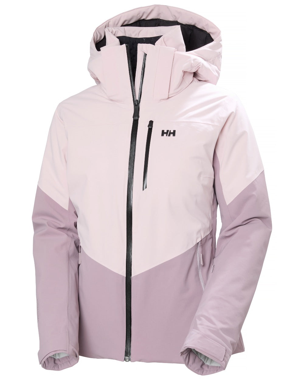 Pinkshake Coloured Helly Hansen Womens Alphelia Ski Jacket on white background
