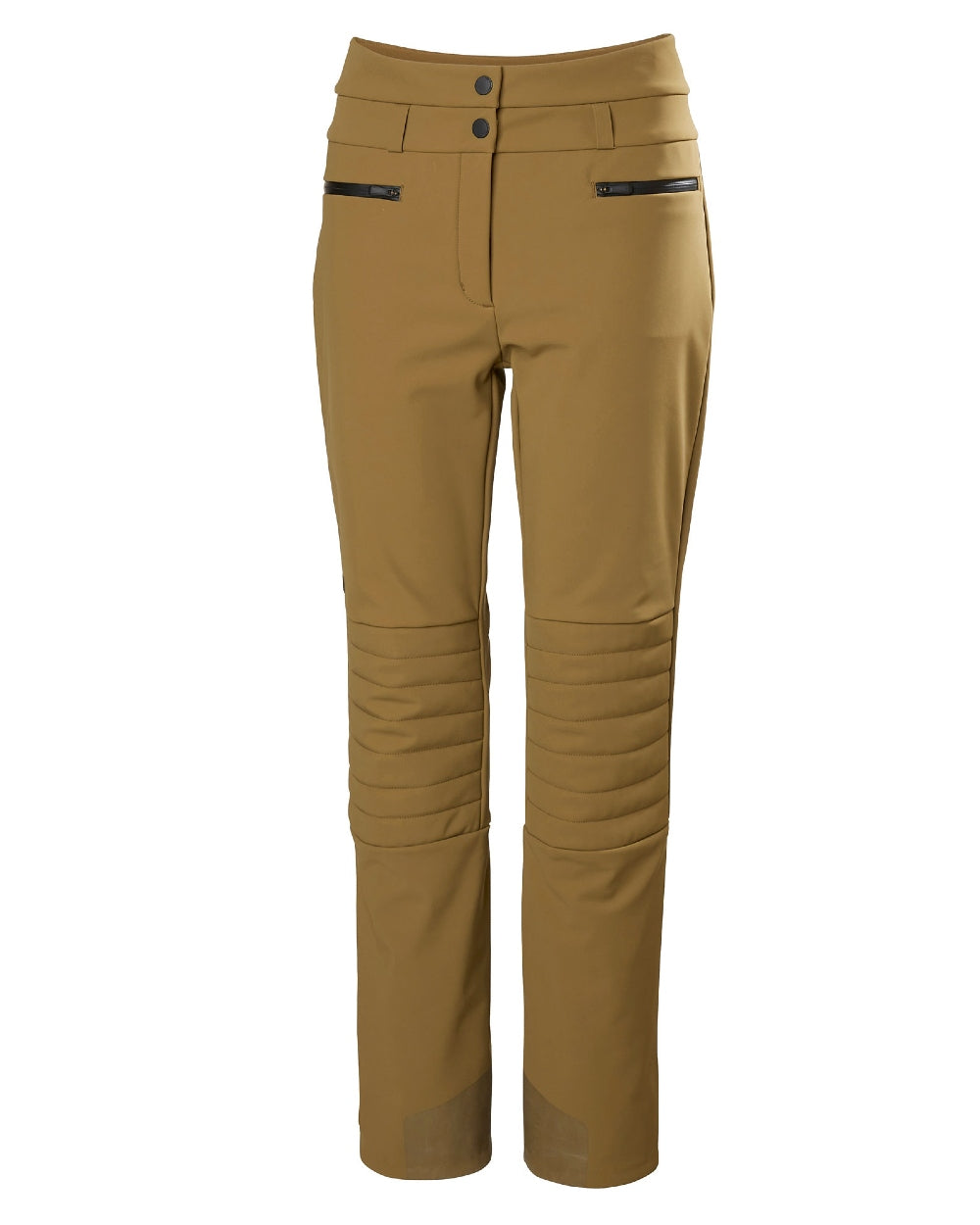 Sepia Coloured Helly Hansen Womens Avanti Stretch 2.0 Pants on white background