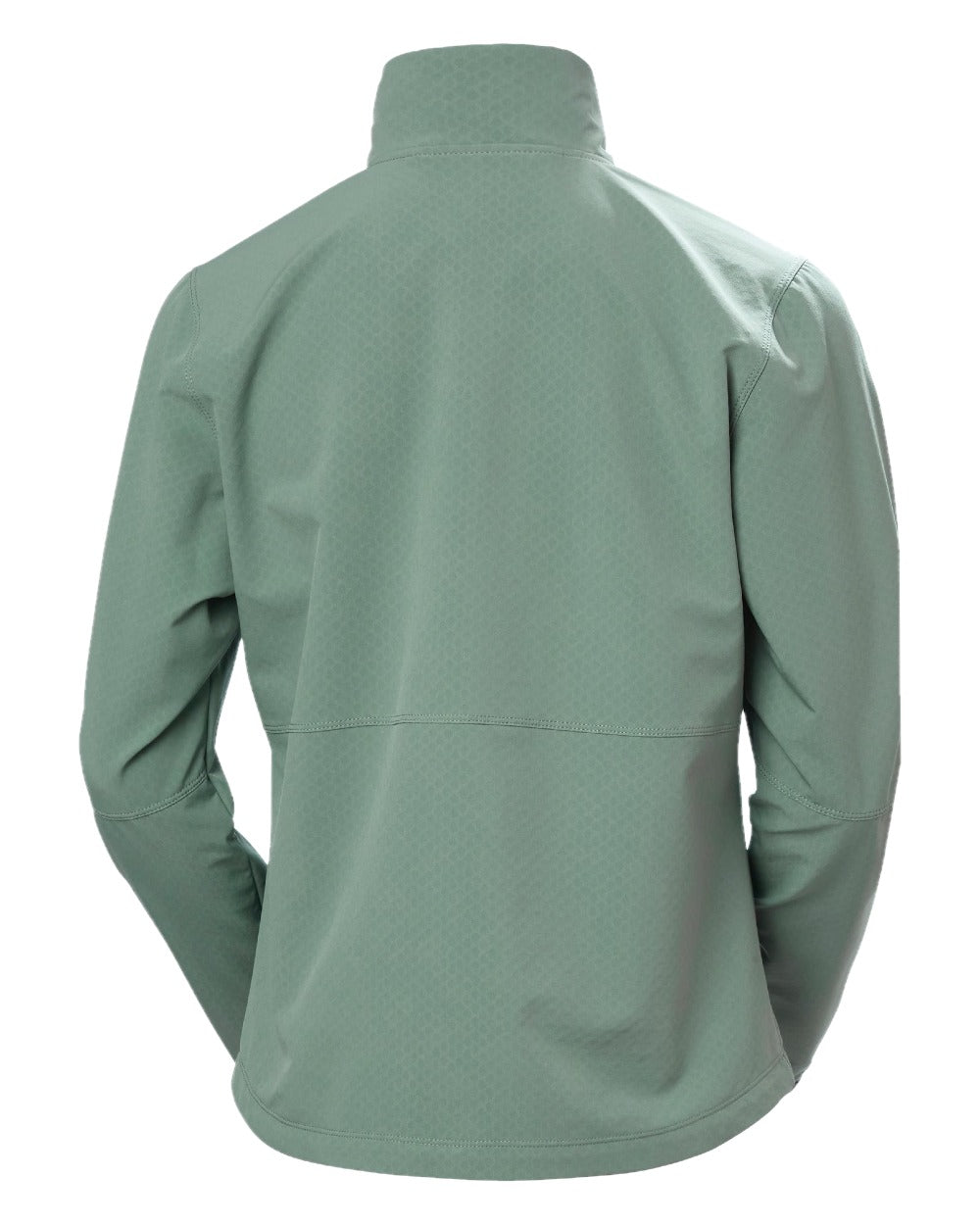 Cactus coloured Helly Hansen Womens Cascade Shield Anorak on white background