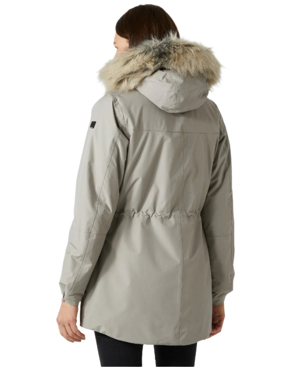 Terrazzo Coloured Helly Hansen Womens Coastal Parka on white background