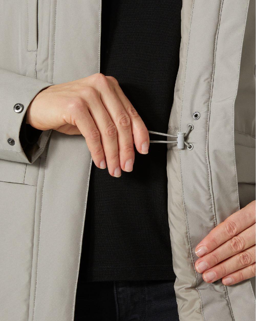 Terrazzo Coloured Helly Hansen Womens Coastal Parka on white background