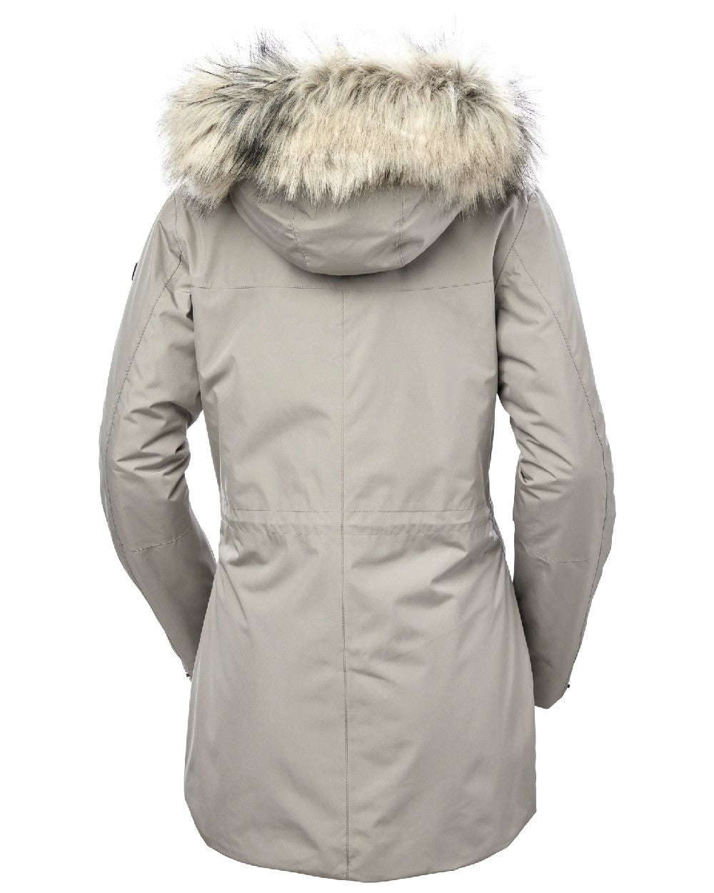 Terrazzo Coloured Helly Hansen Womens Coastal Parka on white background