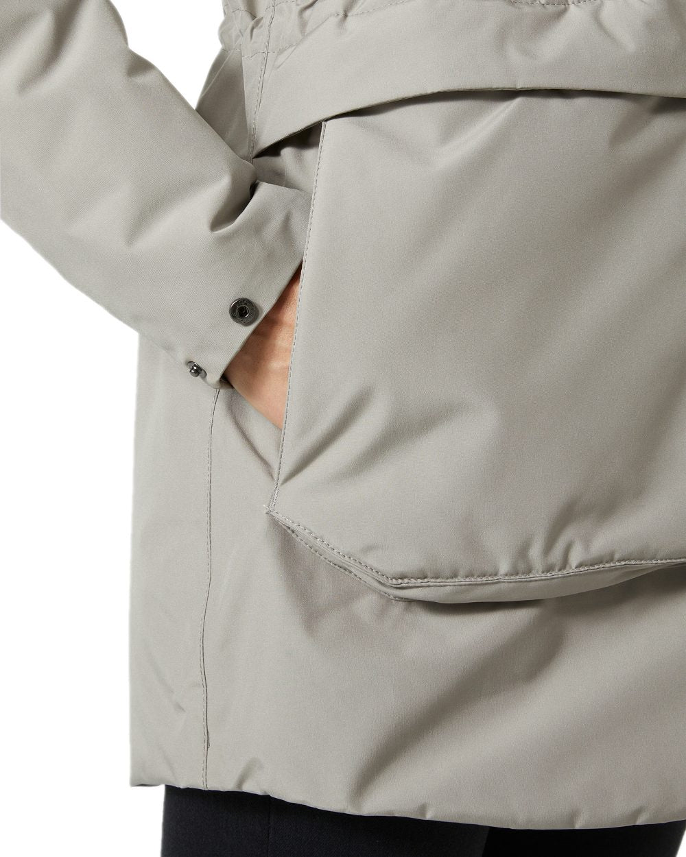 Terrazzo Coloured Helly Hansen Womens Coastal Parka on white background