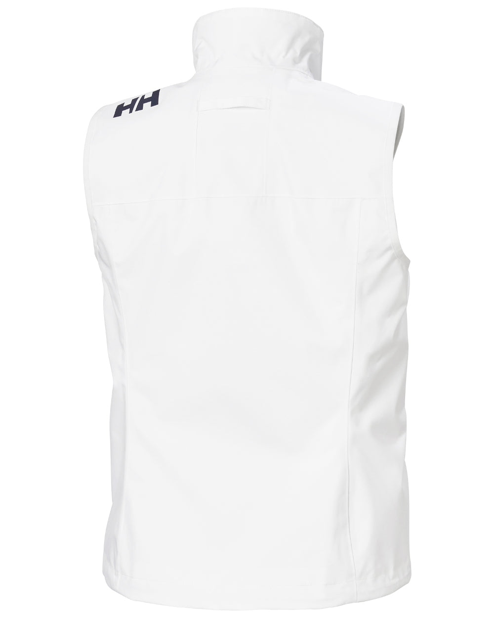 White coloured Helly Hansen Womens Crew Sailing Vest 2.0 on white background