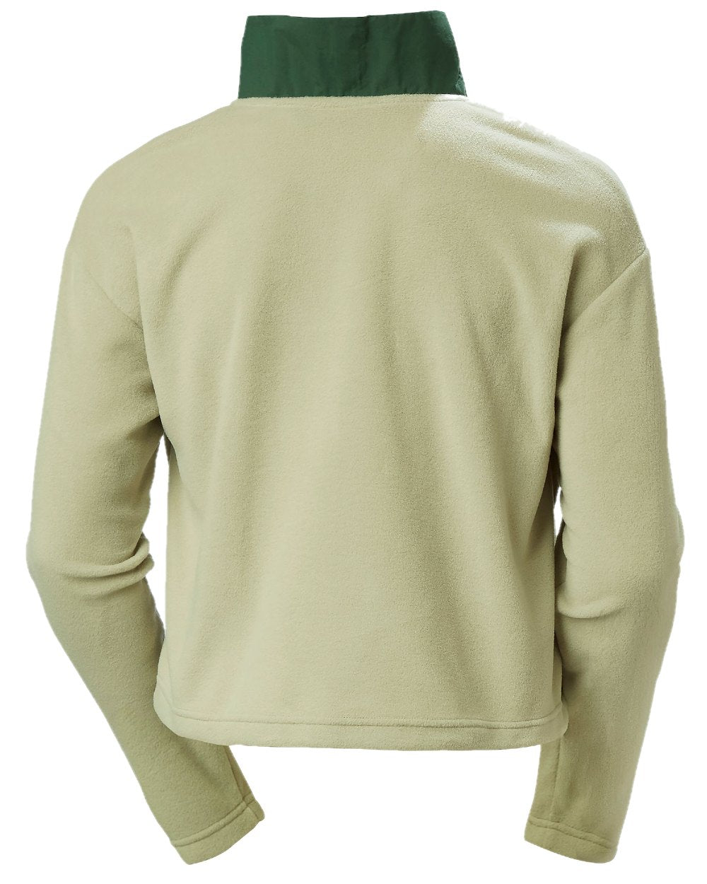 Light Lav Coloured Helly Hansen Womens Daybreaker Cropped Fleece Jacket on white background