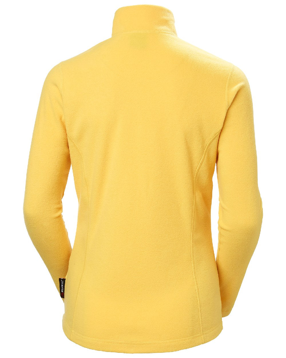 Honeycomb coloured Helly Hansen Womens Daybreaker Half Zip Fleece on white background