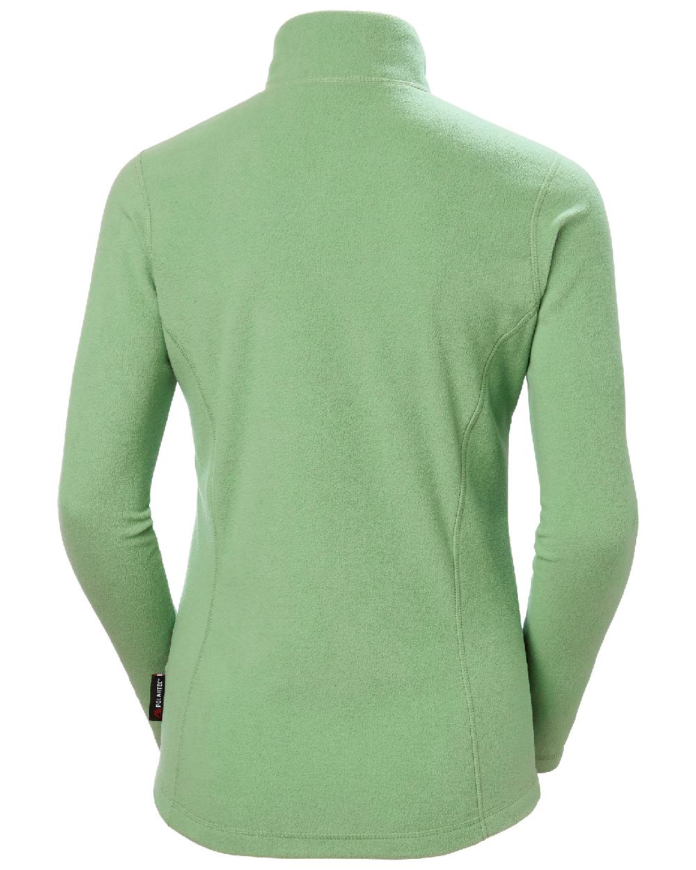 Jade 2.0 coloured Helly Hansen Womens Daybreaker Half Zip Fleece on white background