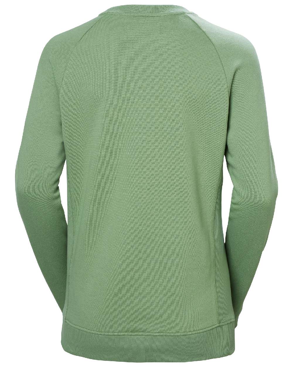 Jade 2 coloured Helly Hansen Womens F2F Organic Cotton Sweater on white background