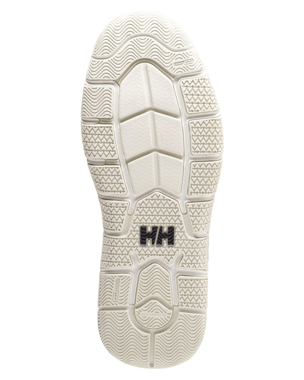 Navy Off White Coloured Helly Hansen Womens Henley Sneakers on white background