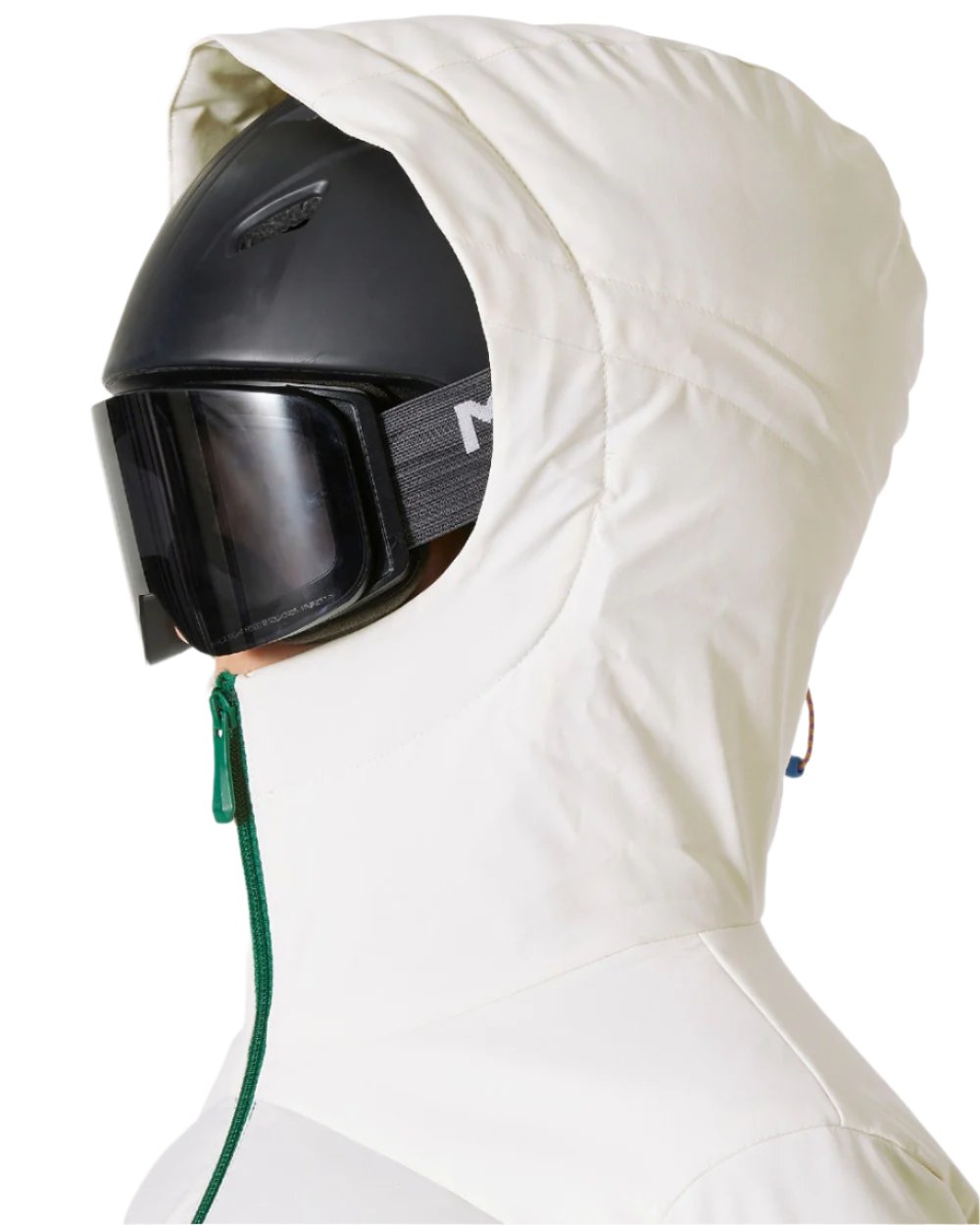Emerald Coloured Helly Hansen Womens Imperial Puffy Jacket on white background