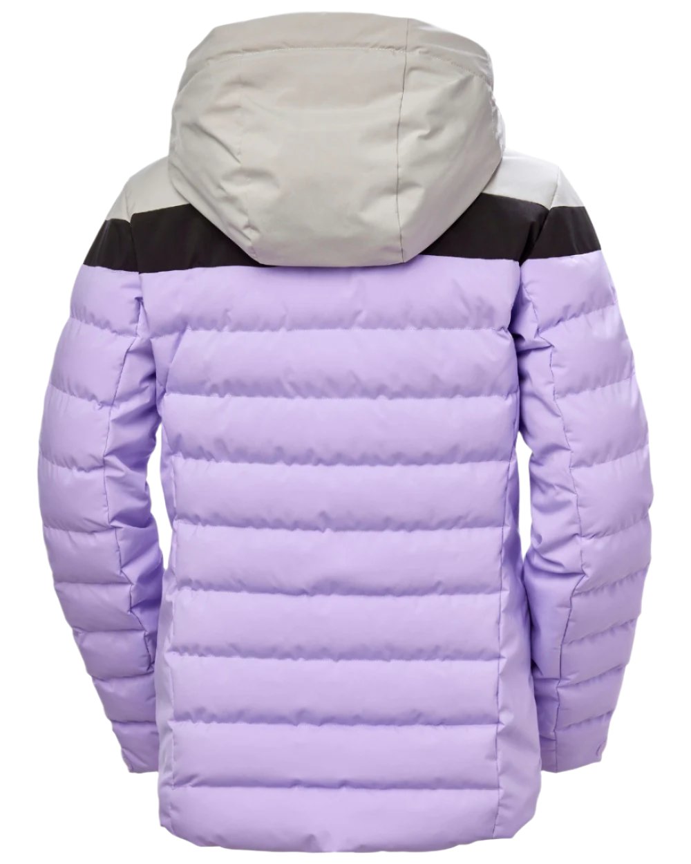 Heather Coloured Helly Hansen Womens Imperial Puffy Jacket on white background