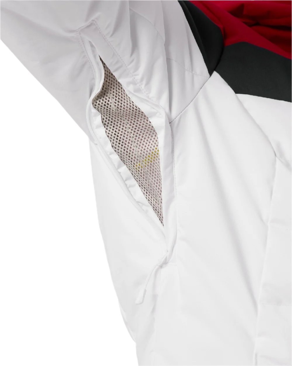 White Coloured Helly Hansen Womens Imperial Puffy Jacket on white background