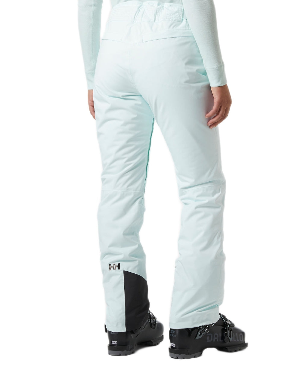 Icicle Coloured Helly Hansen Womens Legendary Insulated Ski Pants on white background