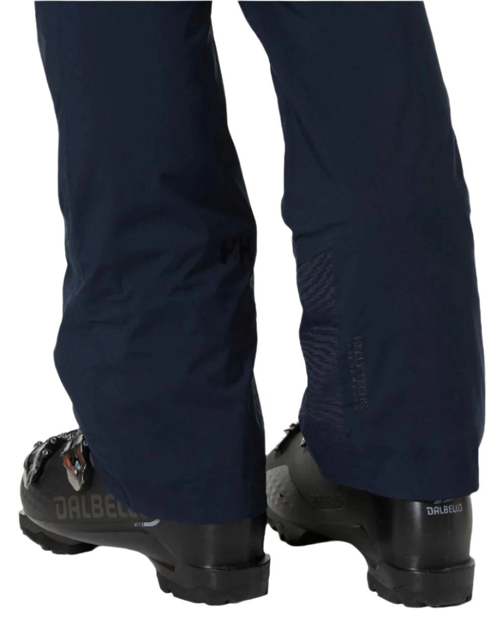 Navy Coloured Helly Hansen Womens Legendary Insulated Ski Pants on white background